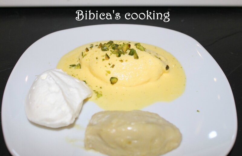 Glace vanille {au Cook'in} face