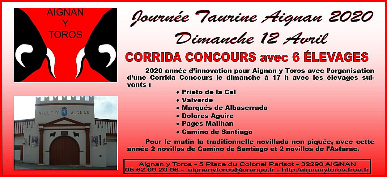 Résultat de recherche d'images pour "journée taurine aignan"