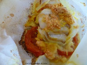 cabillaud en papillote façon cumble2