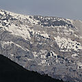 L'hiver est revenu dans le diois ...