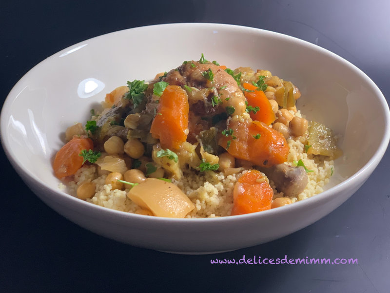 Tajine de poulet aux légumes 4
