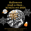 🎃 read-a-thon gourmand, halloween 2020