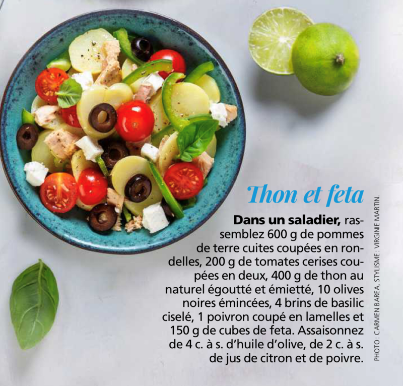 Thon et Feta