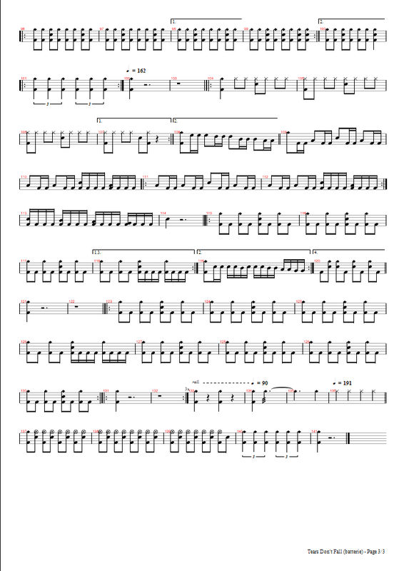 Bullet For My Valentine Tears Don't Fall Hamstab