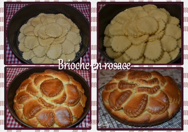 brioche en rosace