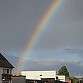 Un arc-en-ciel à rennes le 1er octobre 2016