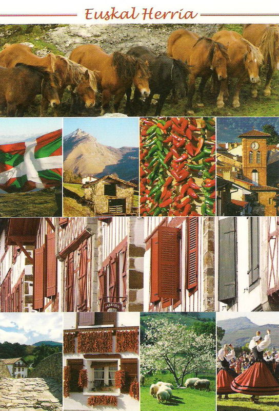 Pays basque - Mamie Michèle le 12.01.12 - Photo de Collection de cartes postales - Notre famille