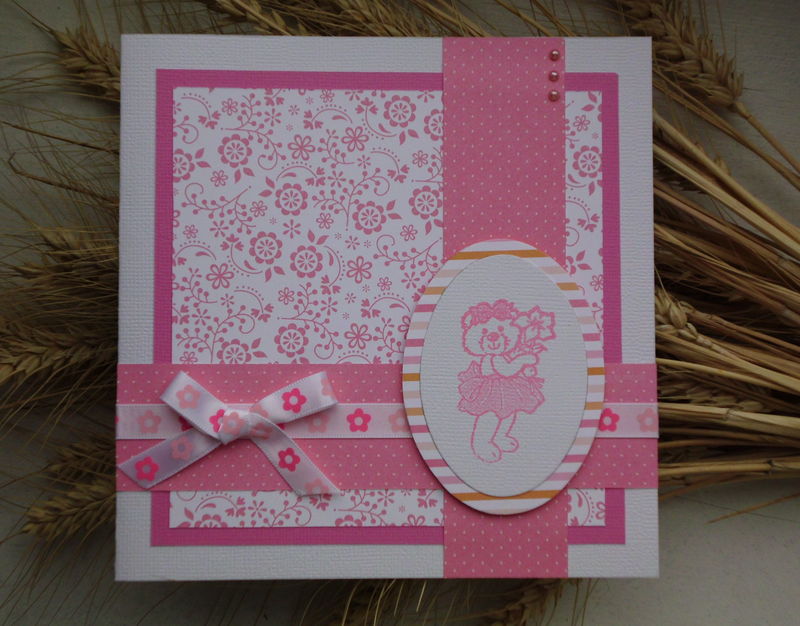 Carte Anniversaire Pour Une Petite Fille Scrap Papillon