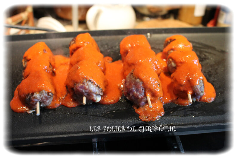 Brochettes boulettes 6