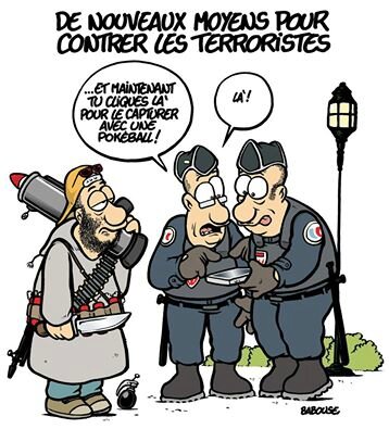 ps valls casevide police humour terroriste - Photo de humour politique 3 -  projet pour la france