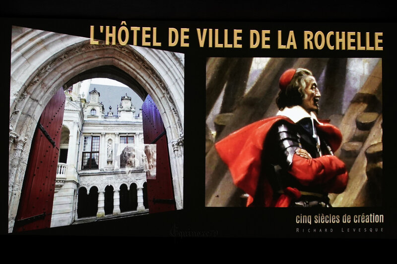 Conférence Cinq siècles de création de l'hôtel de Ville de la Rochelle, Richard Levesque 2