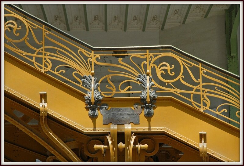 grand palais nef escalier photo dalbera