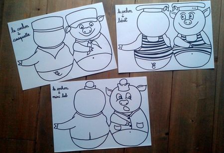 93_Personnages animaux monstres_Les trois petits cochons (10)