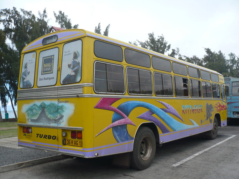 ASHOK LEYLAND autobus Rottweiler Port Mathurin (2)