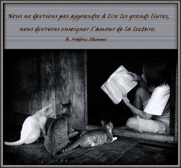 Citation Nous Ne Devrions Pas Apprendre A Lire Les Grands Livres Nous Devrions Enseigner L Amour De La Lecture Mosaiques De Lectures Et D Images