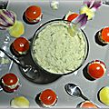 Tartinade d'artichaut au chèvre frais