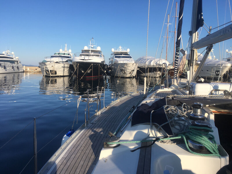 Zadar, le port au petit matin, 8 mars 2020