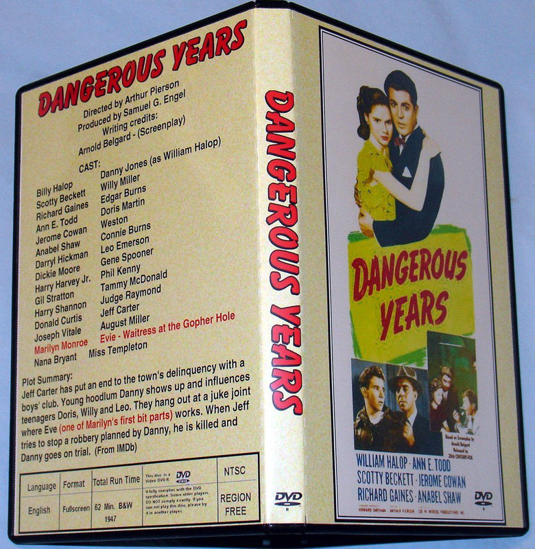 DVD-Dangerous_Years-US-1