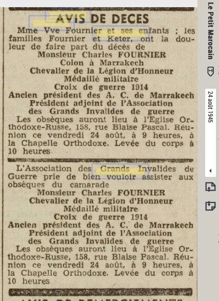 FOURNIER-Charles-MRK-deces-1945