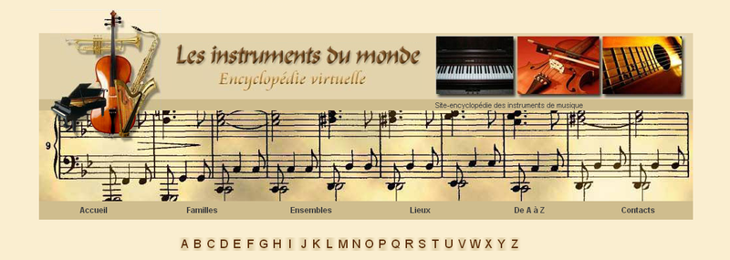 Encyclopédie virtuelle des instruments de musique du monde - MUSICLIK