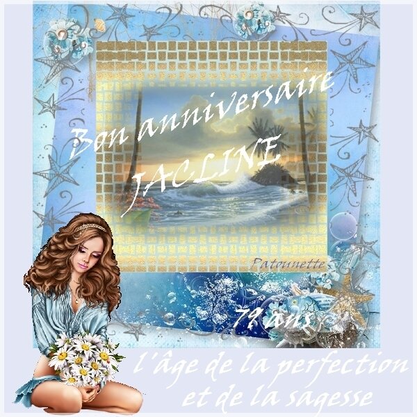 Bon Anniversaire Jacline L Univers De Patounette Et Ses Amis Es