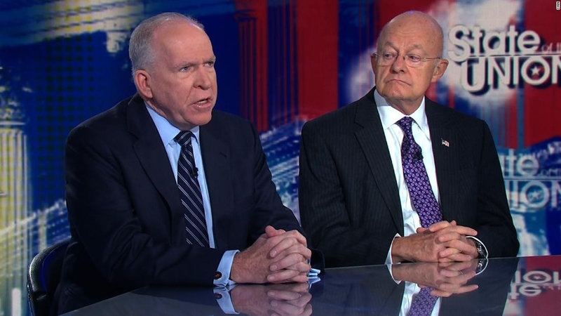 John Brennand and James Clapper