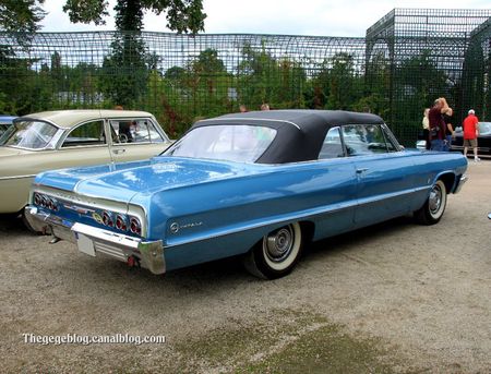 Chevrolet Impala convertible de 1964 (9ème Classic Gala de Schwetzingen 2011) 02