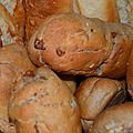 Petits pains de seigle aux noix