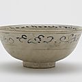 Bowl, Vietnam, Trần or Later Lê dynasty, 14th-15th century