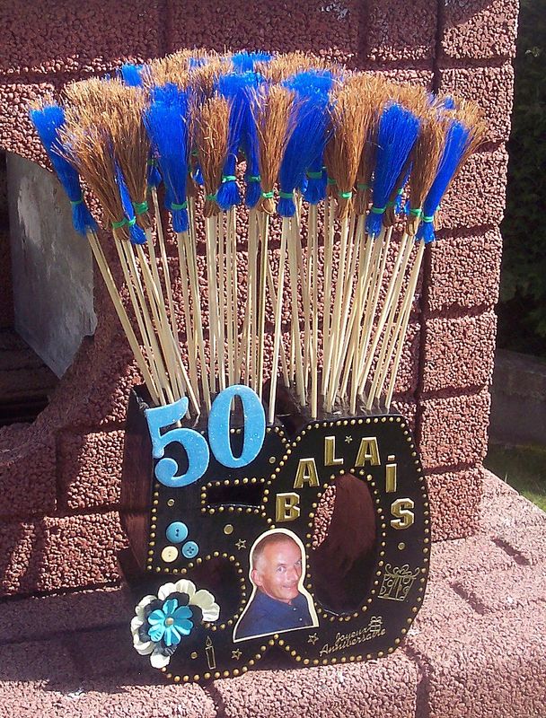 50 balais pour les 50 ans de mon beau frère - CHEZ NINOU