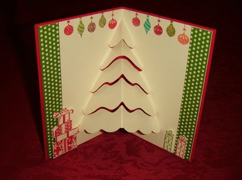 la carte sapin pop up - authiescrap