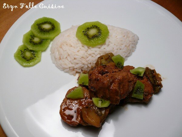 Filet Mignon Aux Kiwis Eryn Et Sa Folle Cuisine