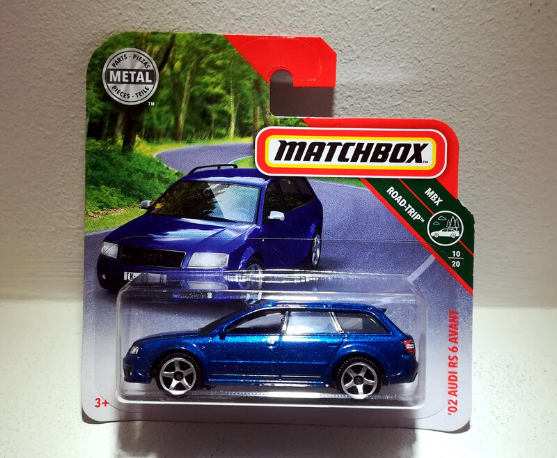 Audi RS6 Avant de 2002 (Matchbox)