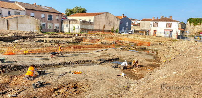 À Talmont-Saint-Hilaire, fouilles archéologiques sur l’ancien port médiéval (Portu castellanus Thalemundi) (3)
