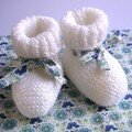 des chaussons....