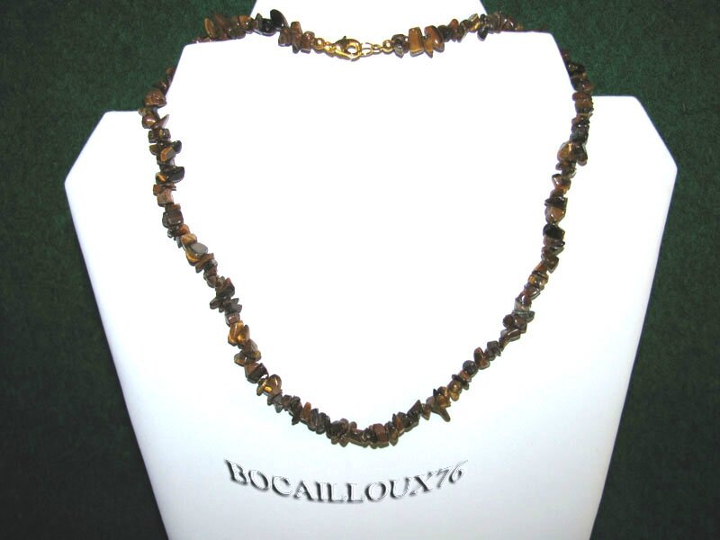COLLIER OEIL DE TIGRE 8