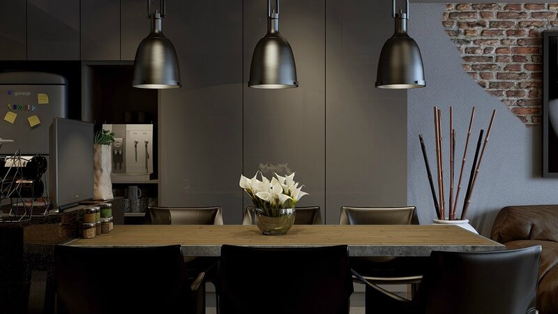 sleek-dining-room