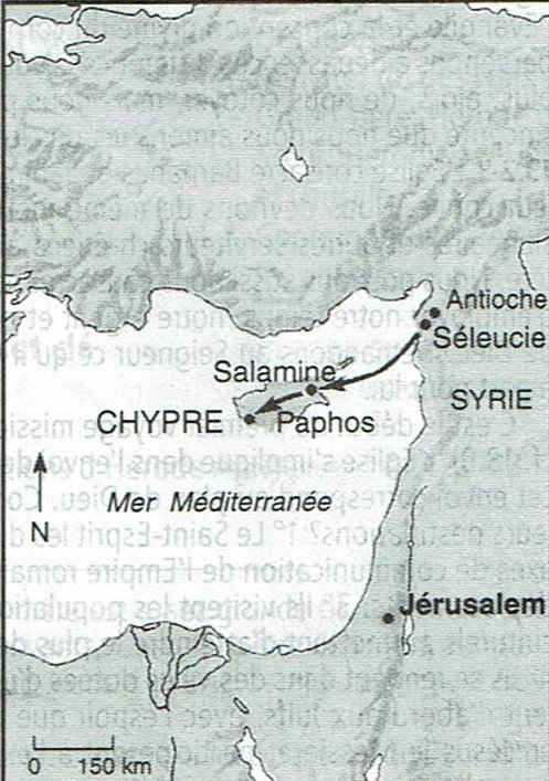 32-71 Livre des Actes des Apôtres-addendum 19-43 - Ministere de Paul et Barnabas à Chypre -- CCI_000941