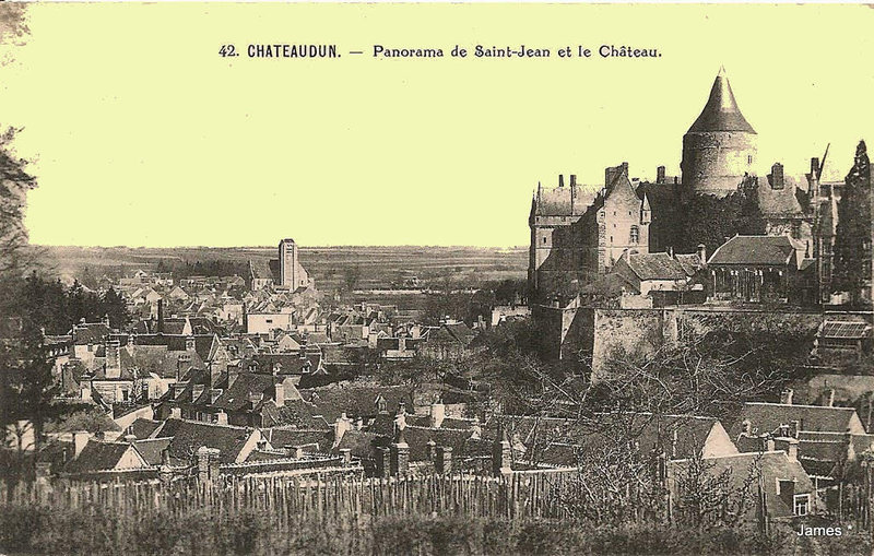 Vue de Châteaudun