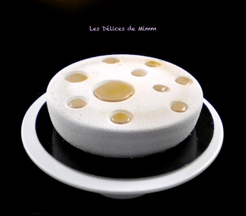 Entremets Praliné citron 5