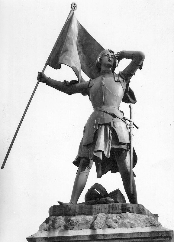Jeanne d'Arc, personnage autrefois endossé par les féministes