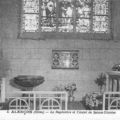 Alençon, église Notre Dame, les font baptismaux