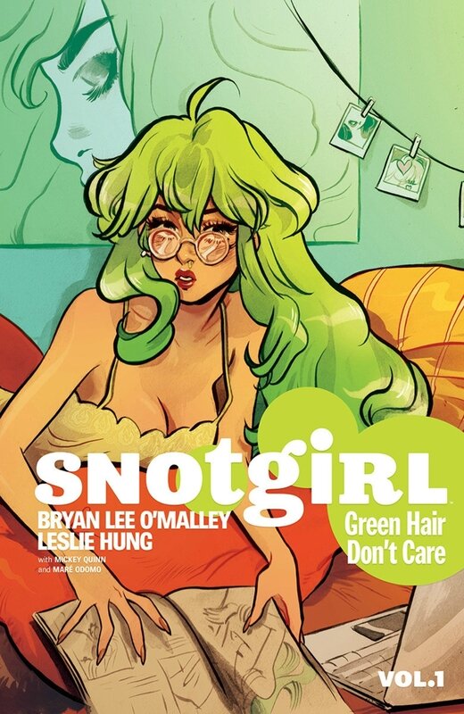 snotgirl vol 01 green hair don't care TP