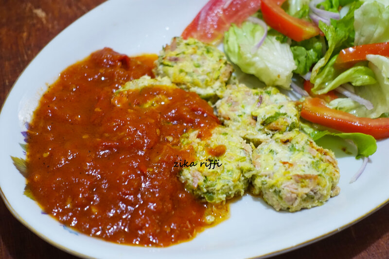 galettes de courgettes, carottes et crabe 03