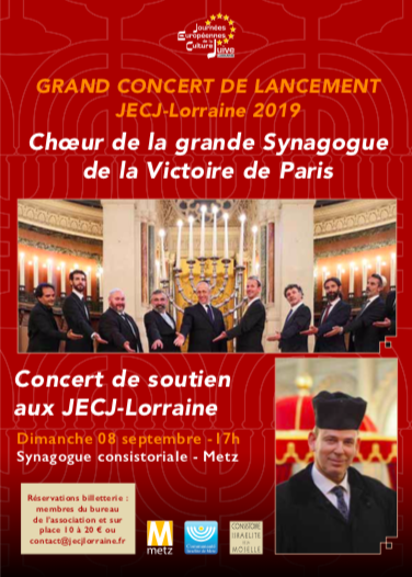 Concert de soutien pour les JECJ-Lorraine