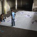 Préparation du tifo pour le HAC - Strasbourg du 02.03.07