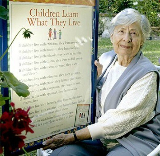 Dorothy Law Nolte (1924-2005) était enseignante