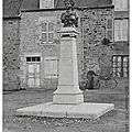 Rimou (35) - le combat de rimou du 2 ventôse an iv (21 février 1796) - inauguration du monument en 1906