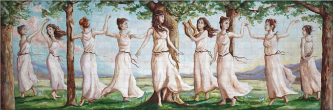 GRIFFONNADE 306 : Les neuf Muses de la mythologie grecque - GRIFFE DES MOTS