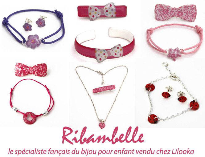 bijoux pour petites filles - Ribambelle - La souris à plumes